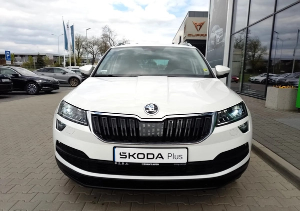 Skoda Karoq cena 109900 przebieg: 96028, rok produkcji 2019 z Wąsosz małe 497